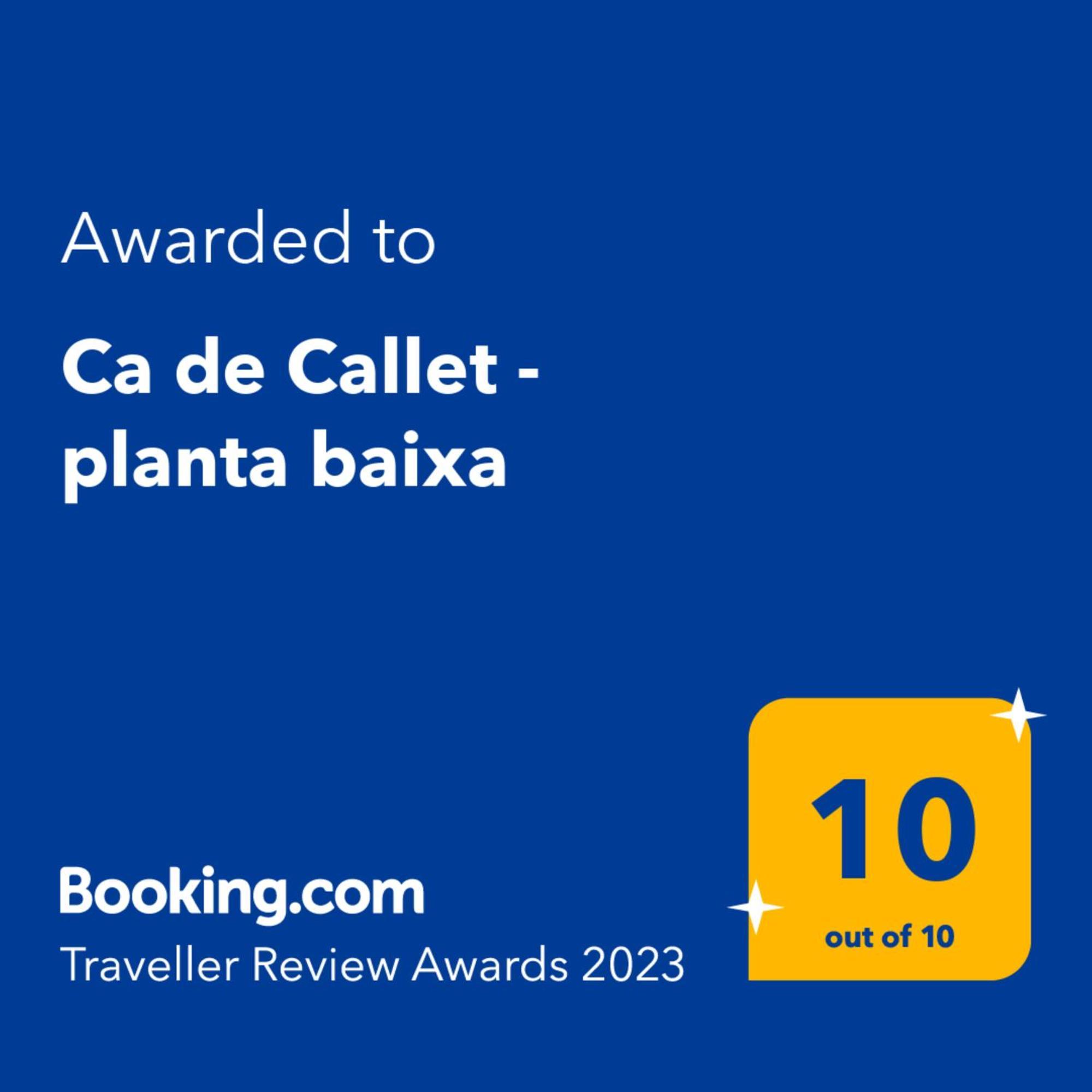 Ca De Callet - Planta Baixa Estación Kültér fotó